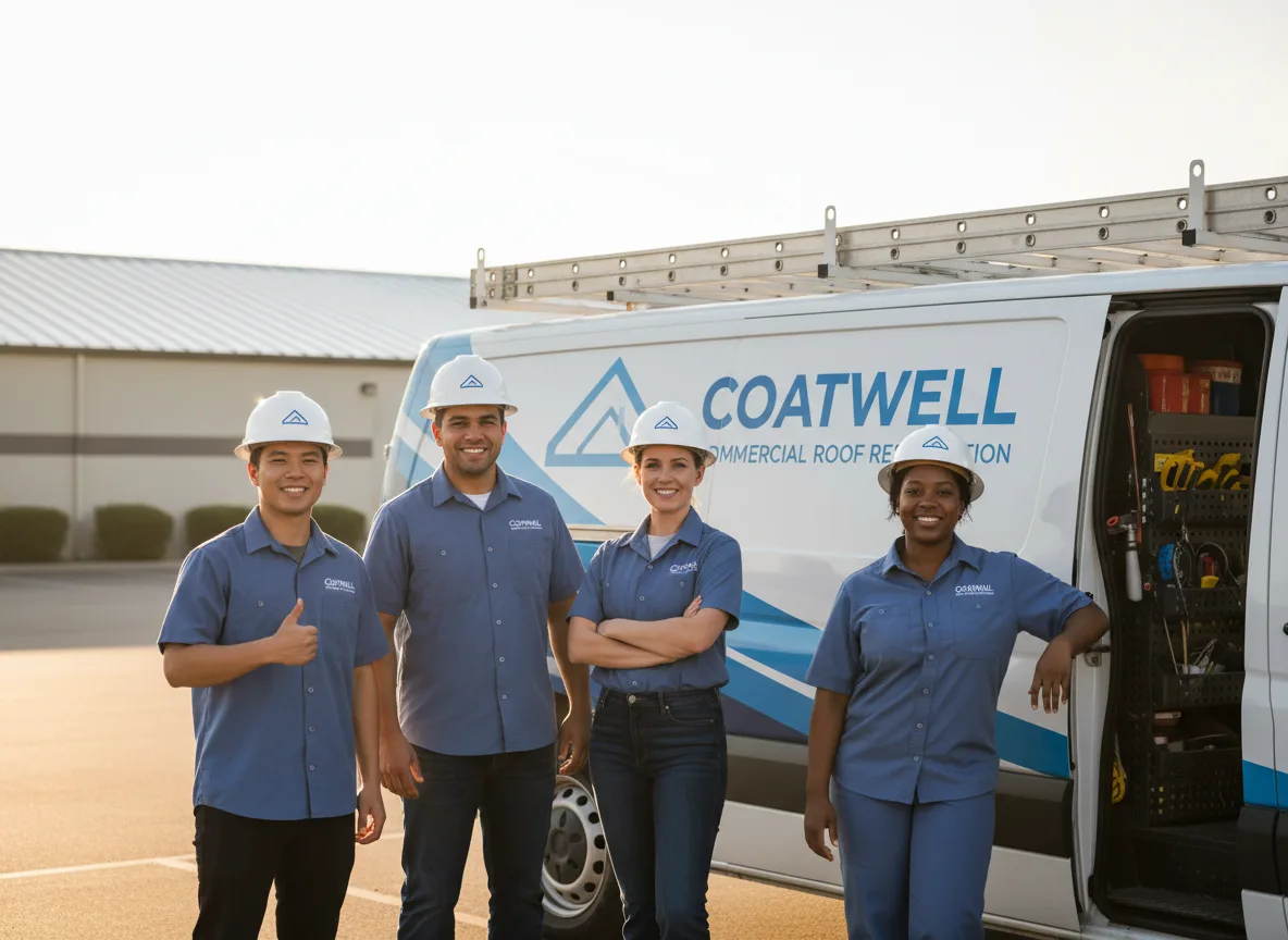 Commercial roof coating company in Evington, VA